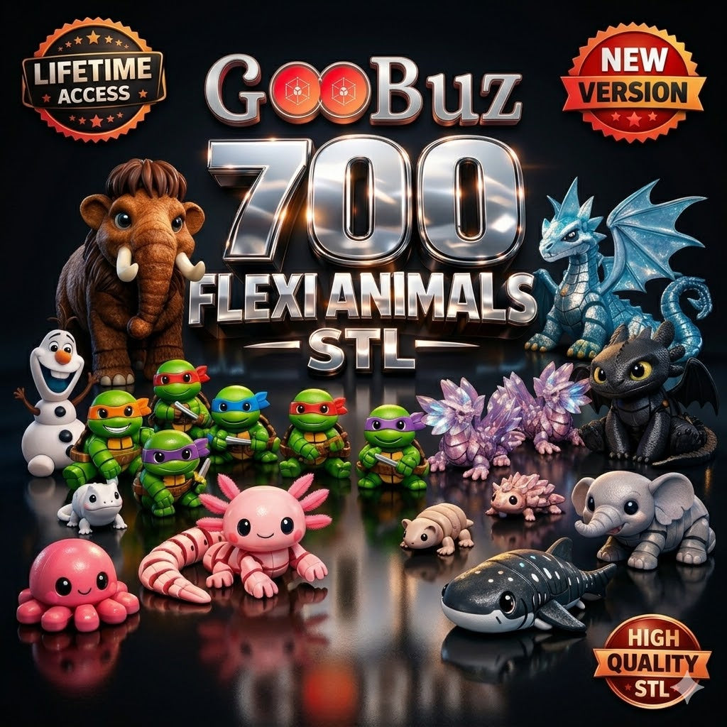 700+ Flexi Animals Vault | Commercial License
