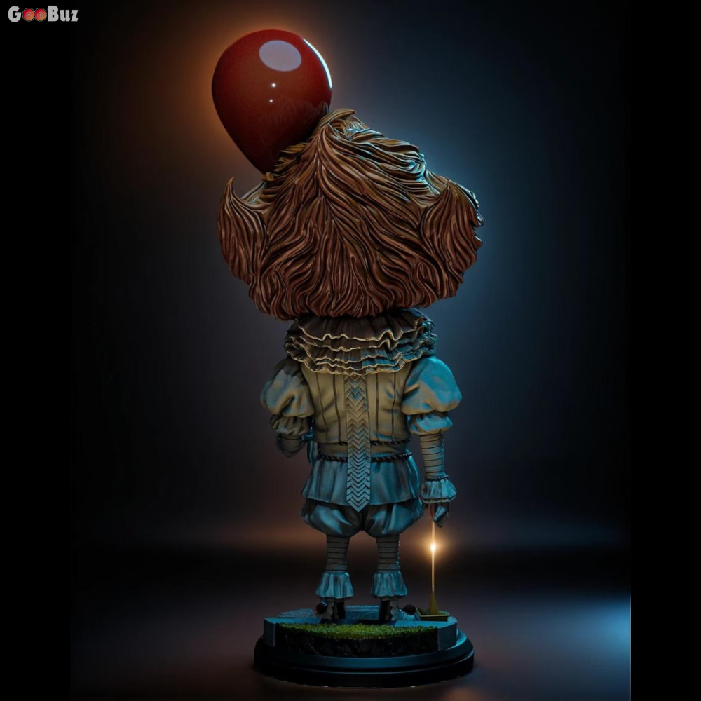 Chibi Horror Clown Figure STL