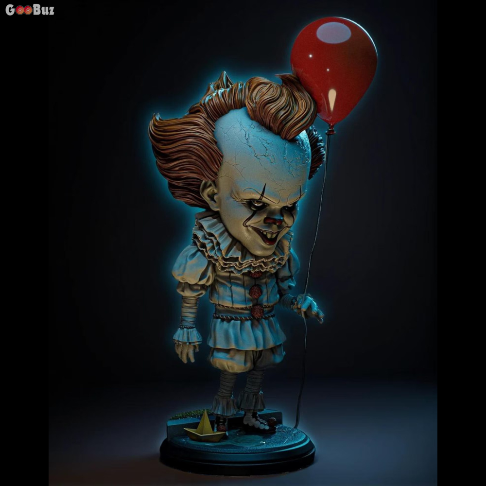 Chibi Horror Clown Figure STL