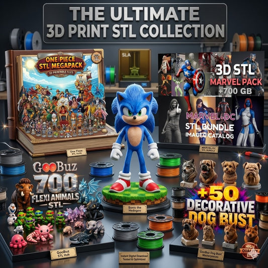 GooBuz Elite 3D Print Library