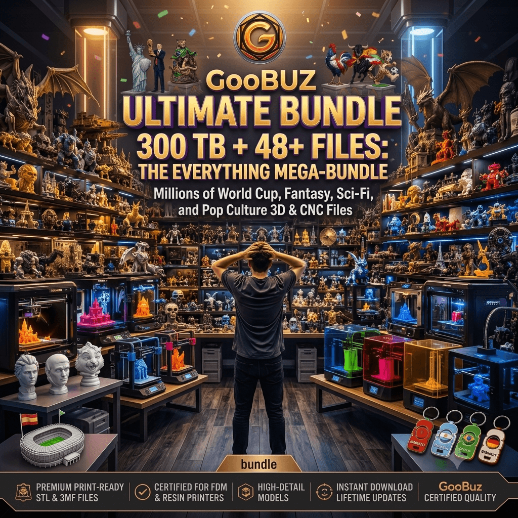 Total STL Library: 300TB Everything Bundle (2026)