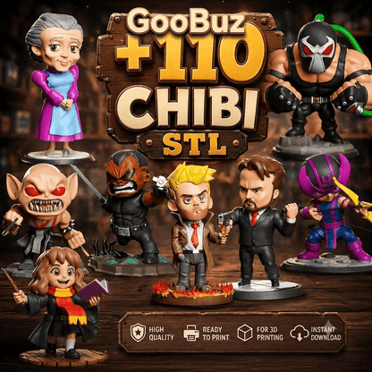 Ultimate 300TB STL Collection | 300,000+ 3D Print Files | Book Nooks, Planters, Vehicles & More