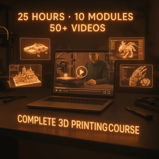 3D Printing Mastery Complete Course Collection