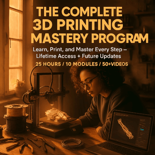 3D Printing Mastery Complete Course Collection