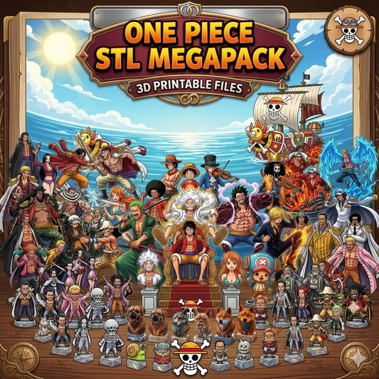 One STL Mega Pack - 160+ Models for 3D Printing