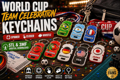 Ultimate 48-Country World Cup 3D Print Bundle (FDM & Resin Certified)