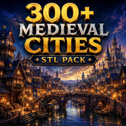 400TB+ Mega STL Bundle (50+ Categories & Commercial License)