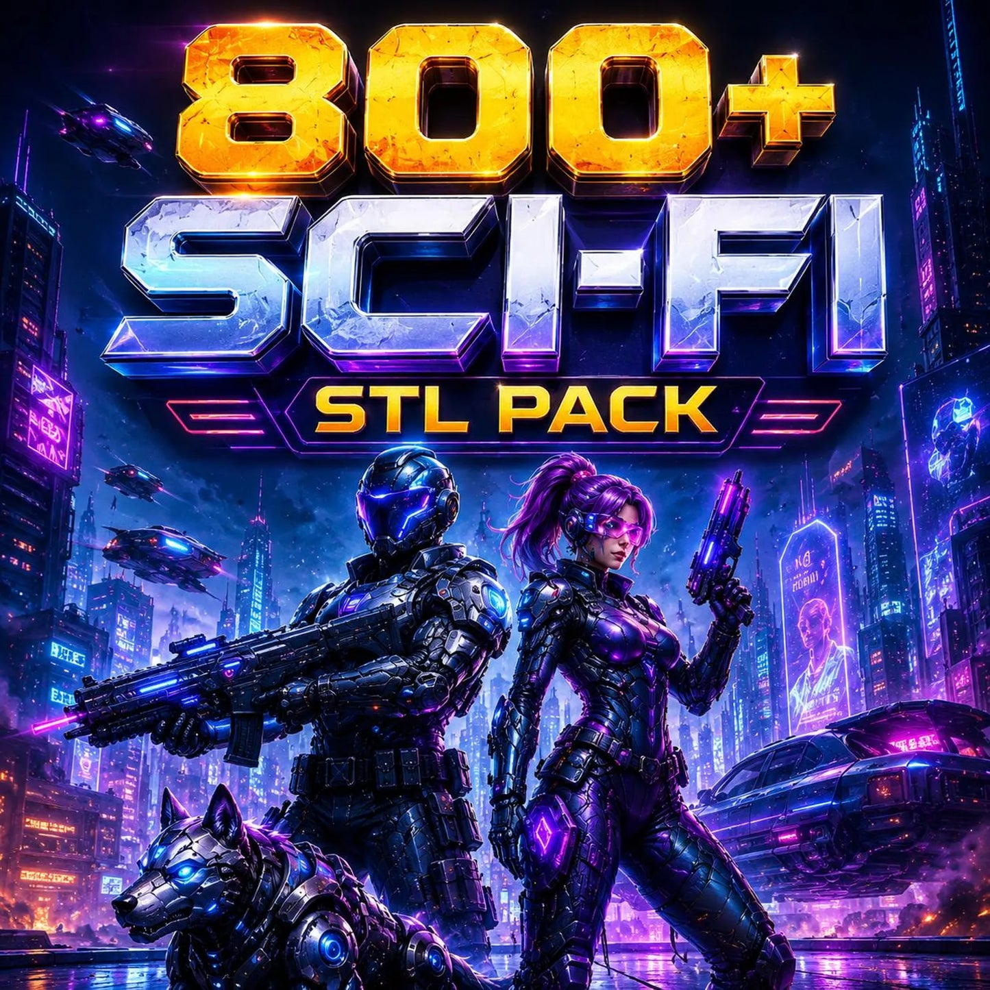 400TB+ Mega STL Bundle (50+ Categories & Commercial License)