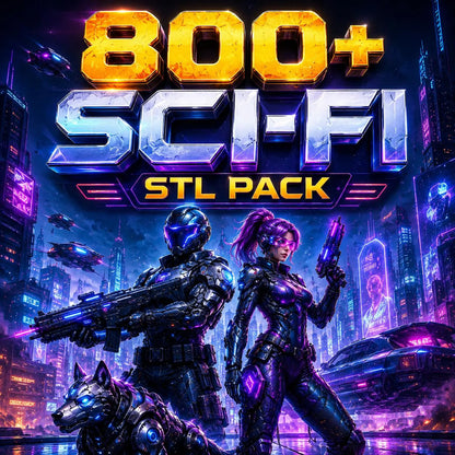 400TB+ Mega STL Bundle (50+ Categories & Commercial License)