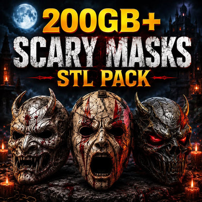 400TB+ Mega STL Bundle (50+ Categories & Commercial License)