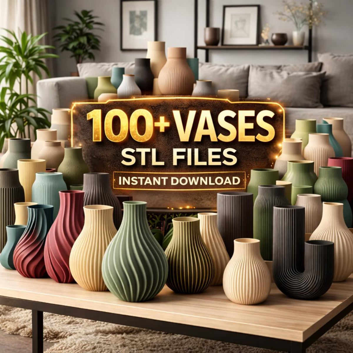 Ultimate Shop Bundle – 5000+ STL Files – Mega 3D Print Bundle – Commercial Use