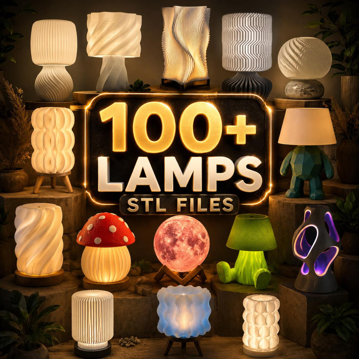 Ultimate Shop Bundle – 5000+ STL Files – Mega 3D Print Bundle – Commercial Use