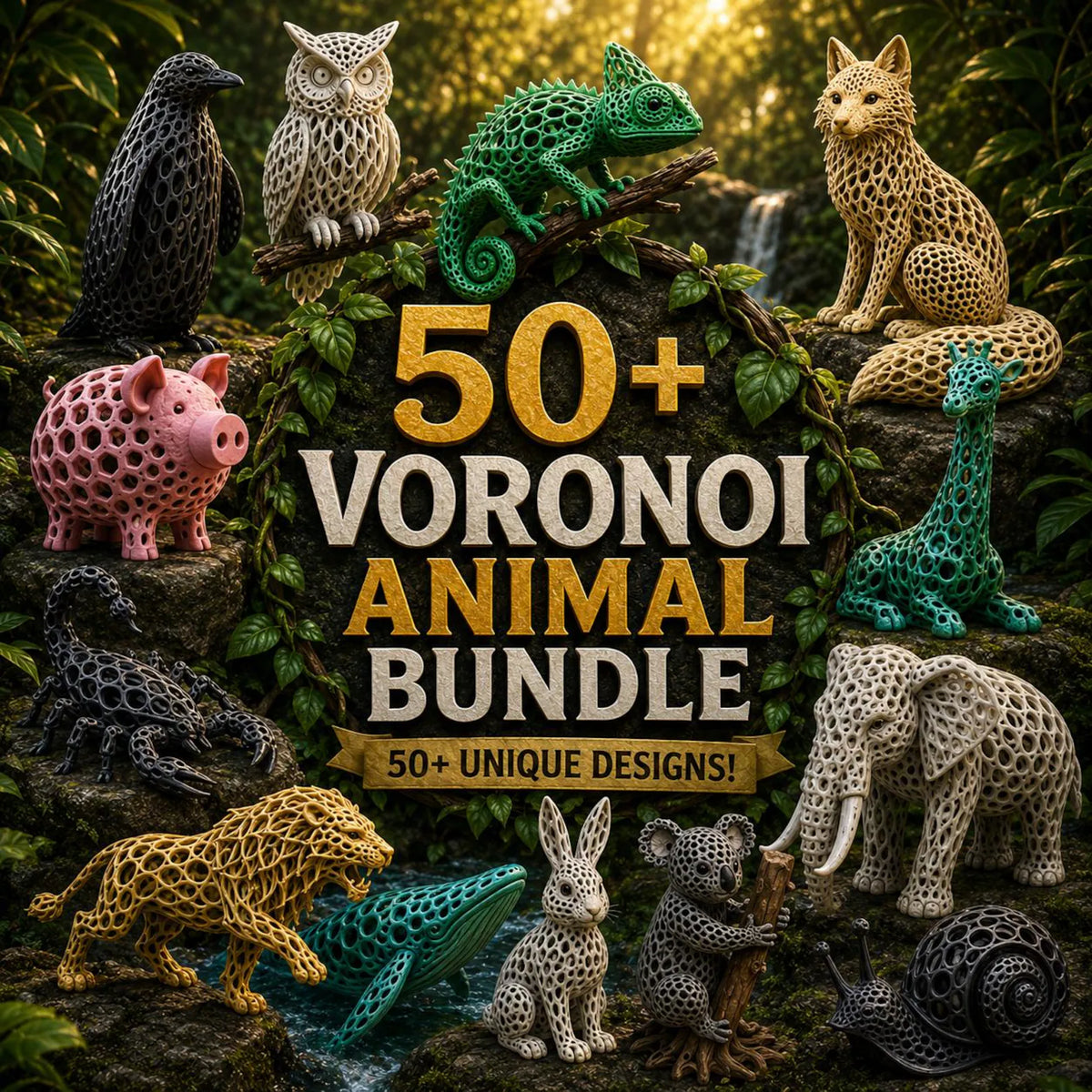 Ultimate Shop Bundle – 5000+ STL Files – Mega 3D Print Bundle – Commercial Use