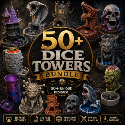 Ultimate Shop Bundle – 5000+ STL Files – Mega 3D Print Bundle – Commercial Use