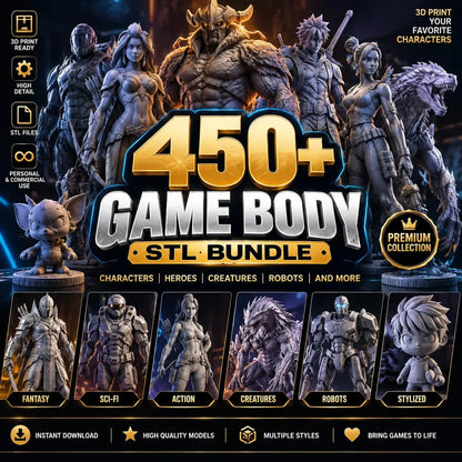 Exclusive 3D STL Bundles Mega Vault – 4,300+ Ready-to-Print Files