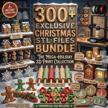 All-In-One Holiday & Event 3D Printing STL Collection (20,000+ Files)