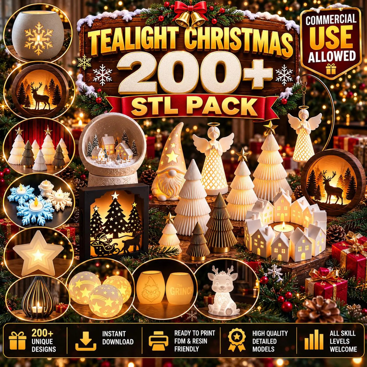 All-In-One Holiday & Event 3D Printing STL Collection (20,000+ Files)