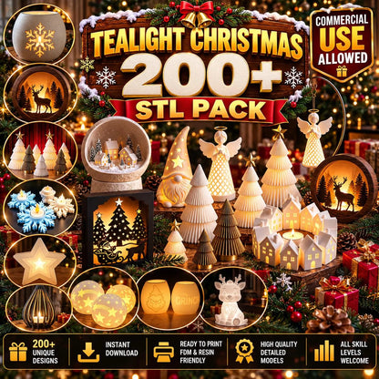 All-In-One Holiday & Event 3D Printing STL Collection (20,000+ Files)