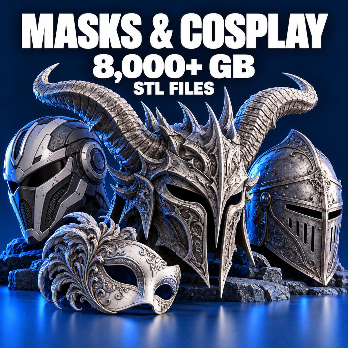 Ultimate STL Library – 70 Million+ 3D Printable Models | 700 TB Mega Collection | Commercial Use