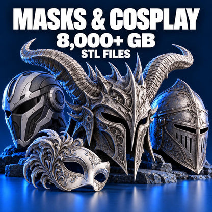 Ultimate STL Library – 70 Million+ 3D Printable Models | 700 TB Mega Collection | Commercial Use