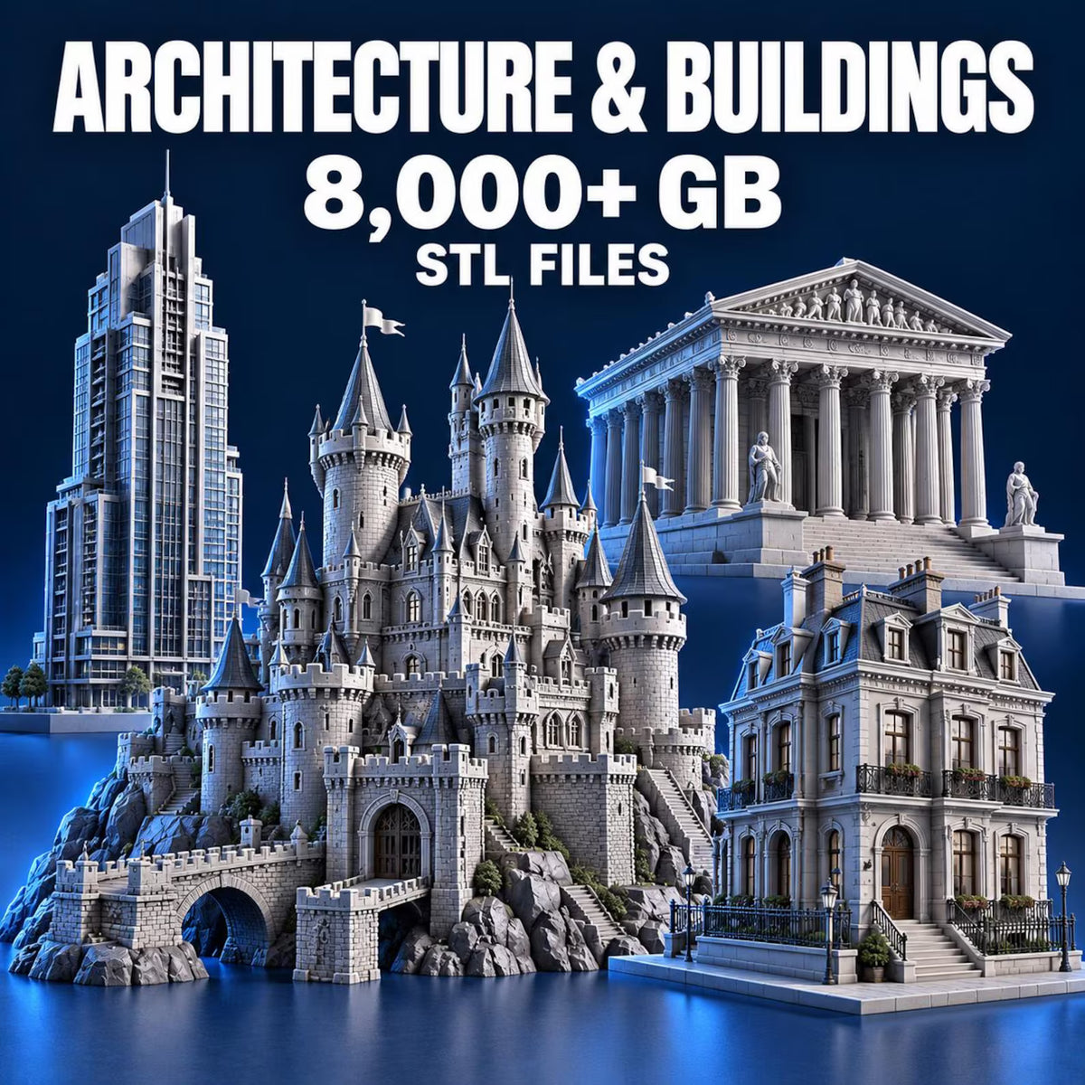 Ultimate STL Library – 70 Million+ 3D Printable Models | 700 TB Mega Collection | Commercial Use
