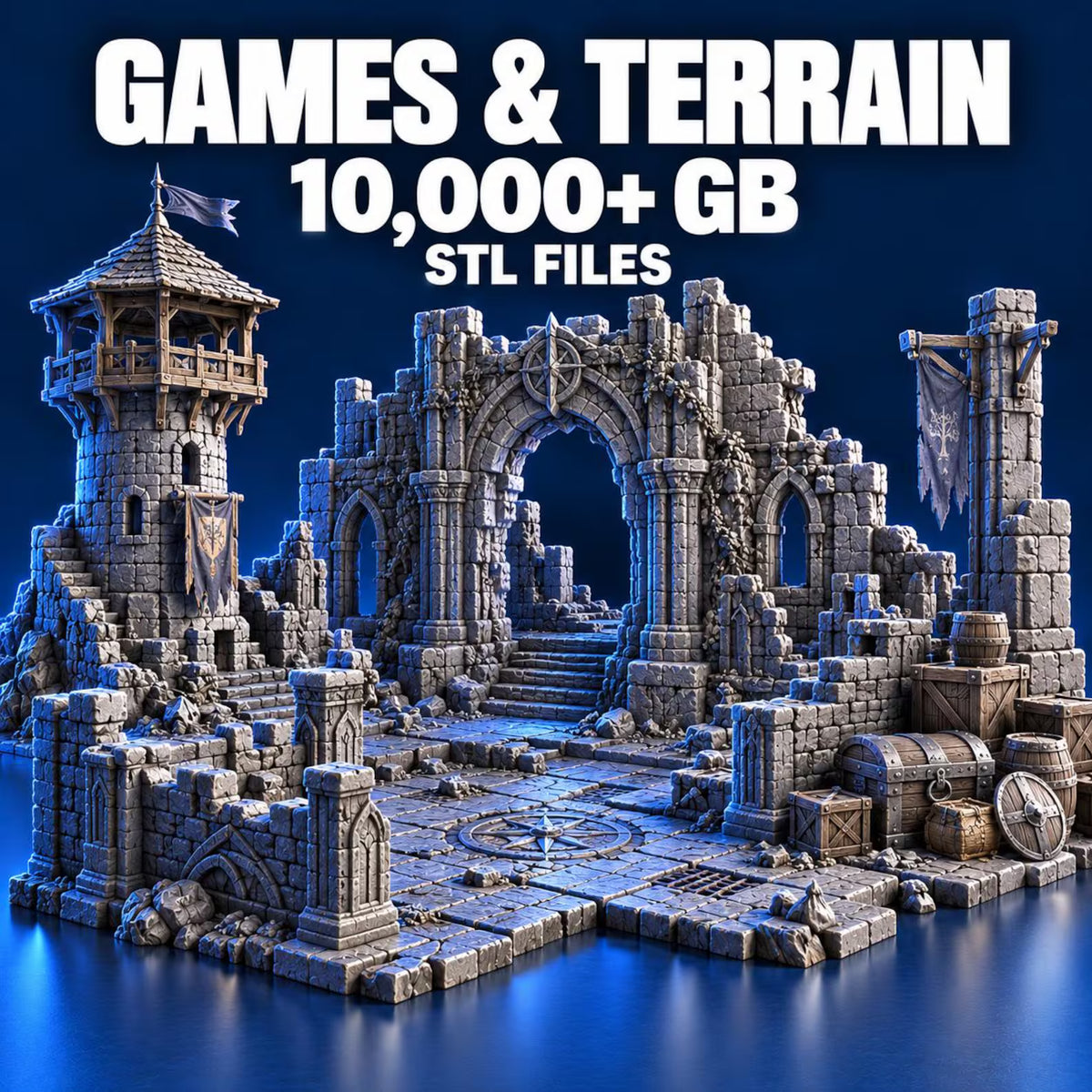 Ultimate STL Library – 70 Million+ 3D Printable Models | 700 TB Mega Collection | Commercial Use