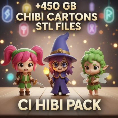 GooBuz™ Ultimate 3D STL Mega Pack – 20M+ Premium Files | 300TB Legends & Horror Collection