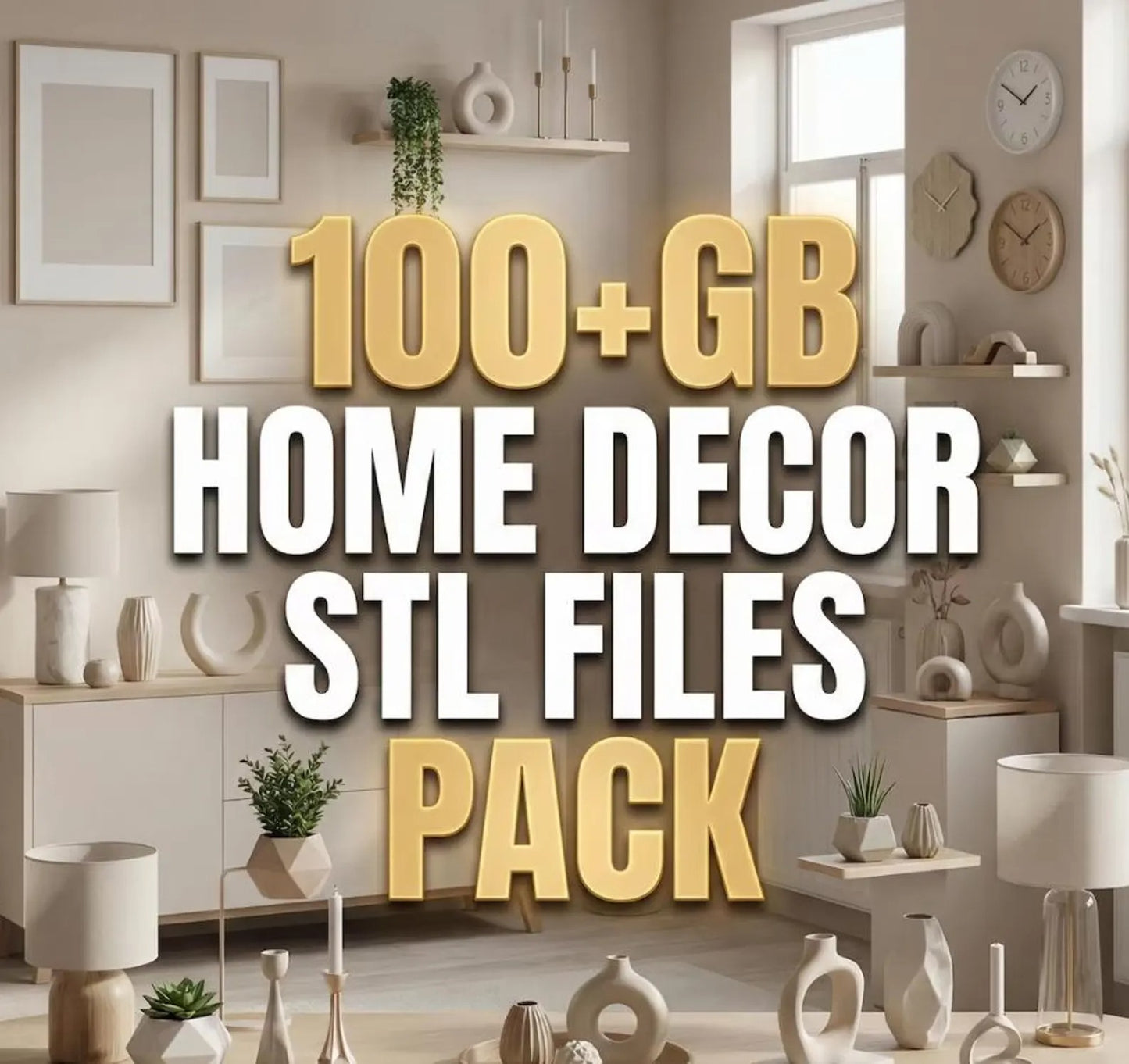 Massive 3D Print STL Files Collection | 25 Million+ 3D Printing Bundle