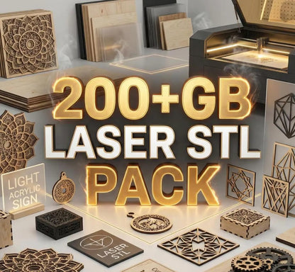 Massive 3D Print STL Files Collection | 25 Million+ 3D Printing Bundle