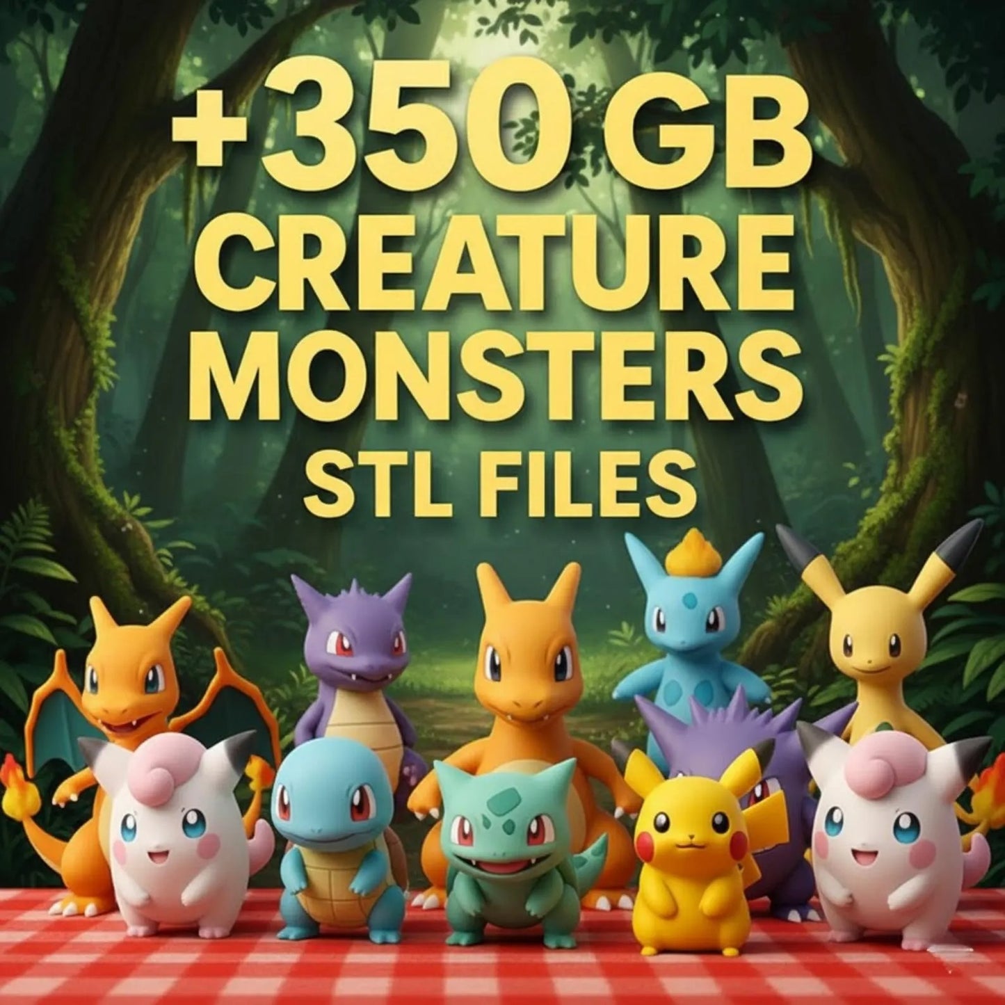 GooBuz™ Ultimate 3D STL Mega Pack – 20M+ Premium Files | 300TB Legends & Horror Collection