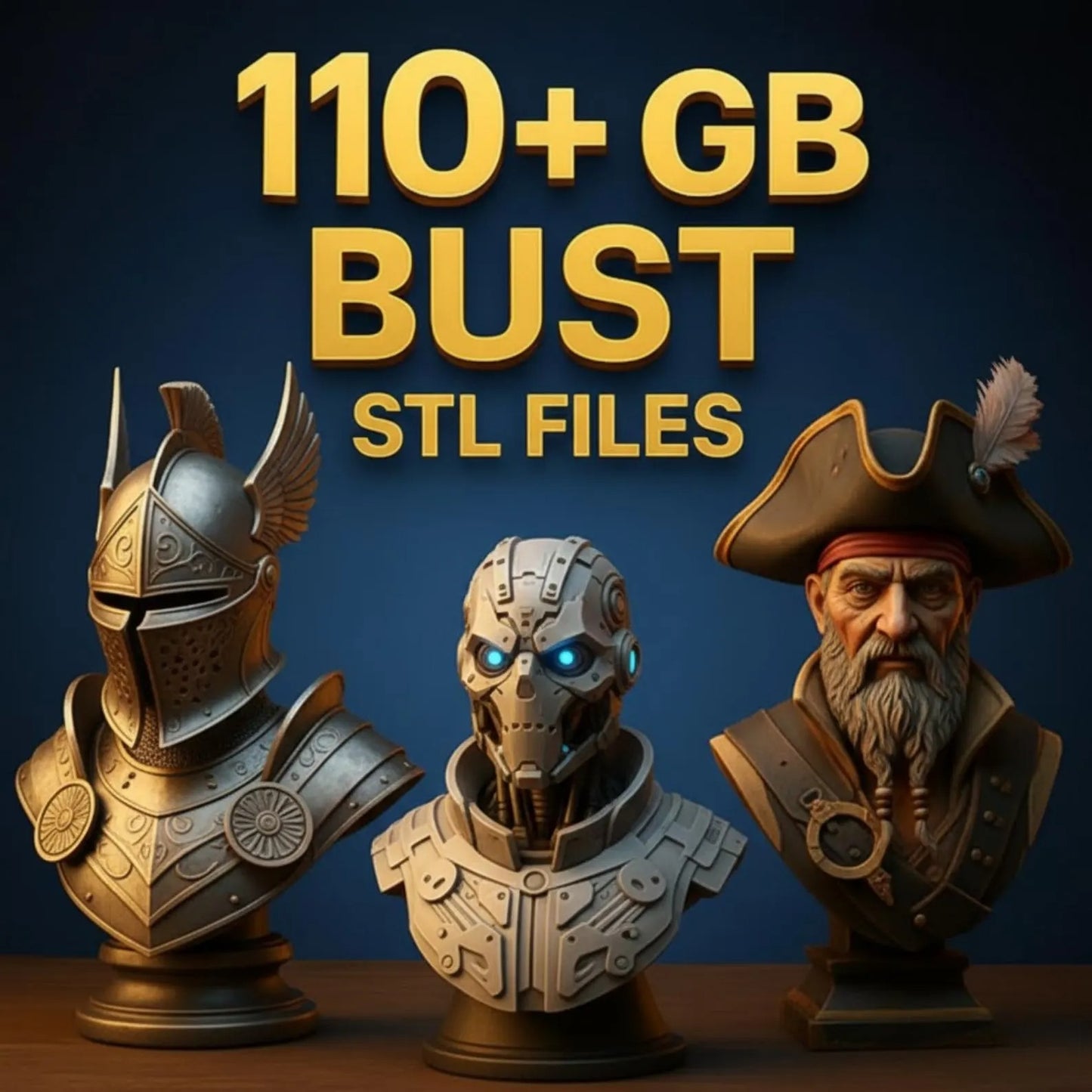 GooBuz™ Ultimate 3D STL Mega Pack – 20M+ Premium Files | 300TB Legends & Horror Collection