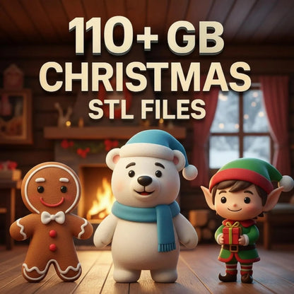 GooBuz™ Ultimate 3D STL Mega Pack – 20M+ Premium Files | 300TB Legends & Horror Collection