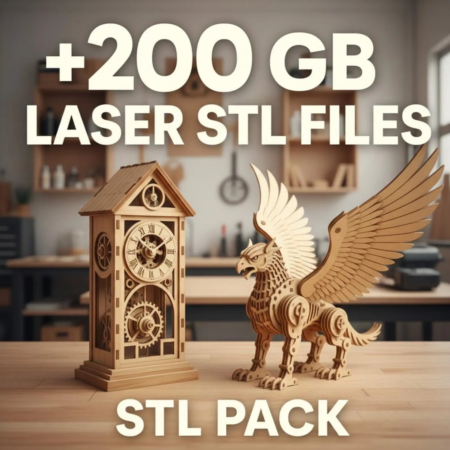 GooBuz™ Ultimate 3D STL Mega Pack – 20M+ Premium Files | 300TB Legends & Horror Collection