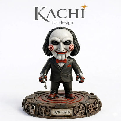 Horror Doll Figurine – Scary Miniature Model