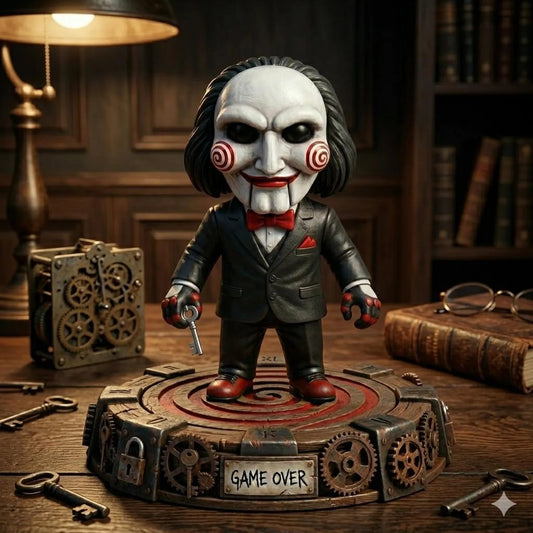 Horror Doll Figurine – Scary Miniature Model