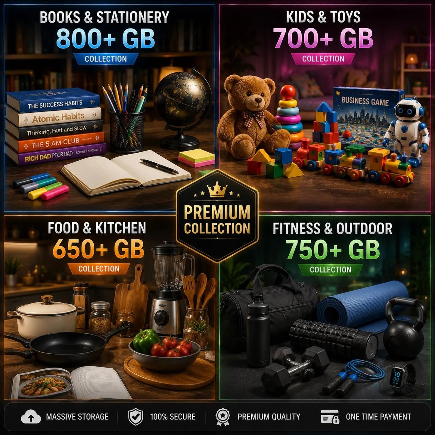1100TB Everything Pack – Mega STL Bundle, 3D Print Files & Digital Assets (2026 Update)