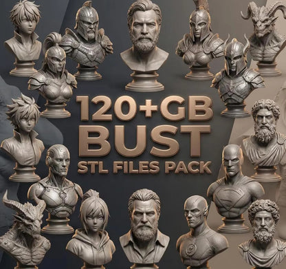 Massive 3D Print STL Files Collection | 25 Million+ 3D Printing Bundle