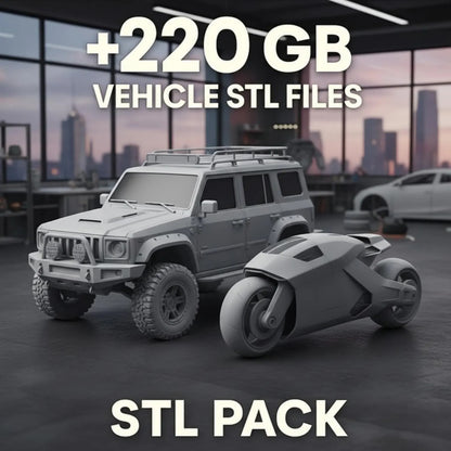 GooBuz™ Ultimate 3D STL Mega Pack – 20M+ Premium Files | 300TB Legends & Horror Collection