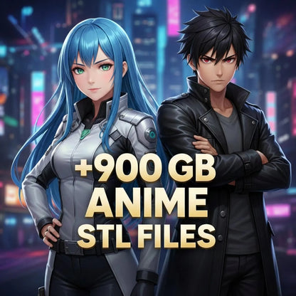 GooBuz™ Ultimate 3D STL Mega Pack – 20M+ Premium Files | 300TB Legends & Horror Collection