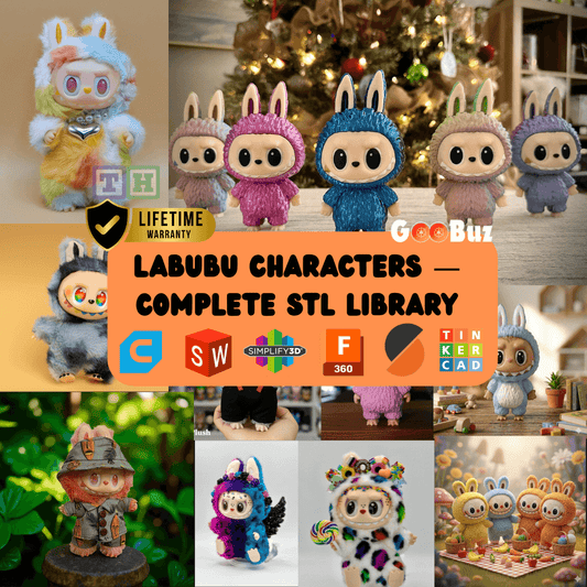 Labubu Characters — Complete STL Library