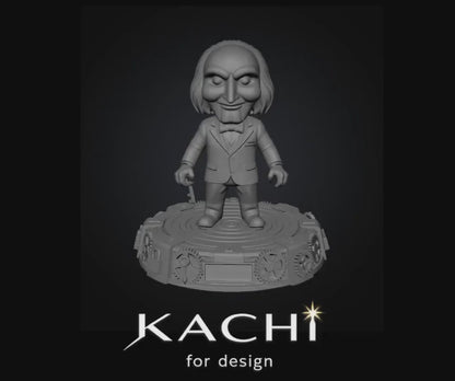Horror Doll Figurine – Scary Miniature Model